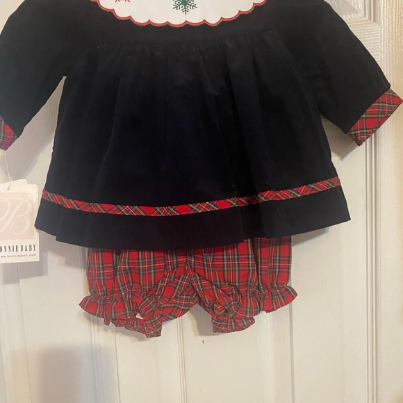 NWT Bonnie Baby Holiday Diaper Set - Picture 6 of 10